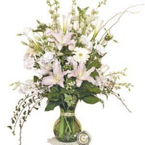 Large Pink & White Elegance