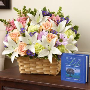 Celebrating Life Basket Multicolor