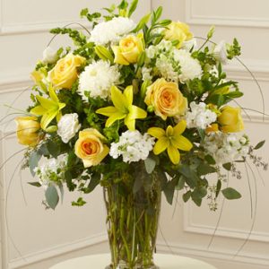 Beautiful Blessings Vase Arrangement Yellow