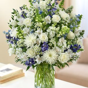 Sincerest Sorrow Blue and White