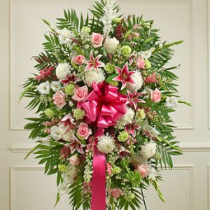 Large Pastel Sympathy Standing