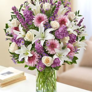 Sincerest Sorrow Lavender and White