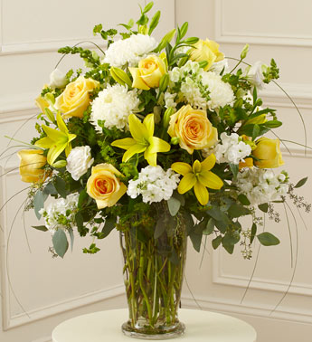 Beautiful Blessings Vase Arrangement Yellow